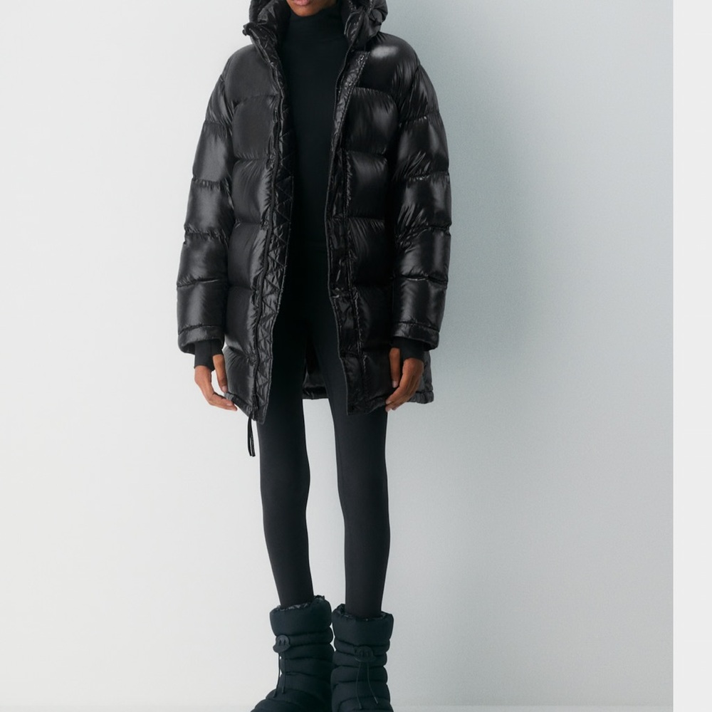 Aritzia Black Puffer Jacket